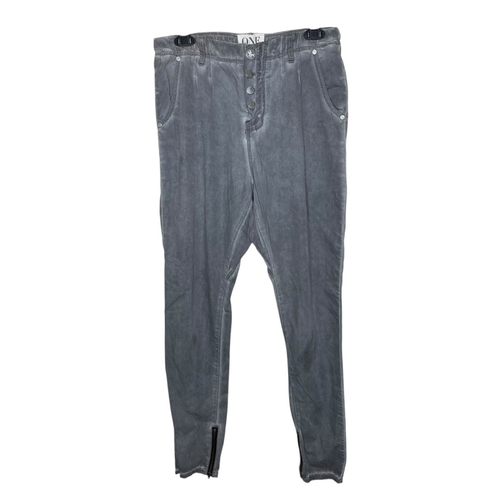 ONE by one teaspoon Super Tough Grey‎ Drawstring Jean Sz 25 - Picture 3 of 14